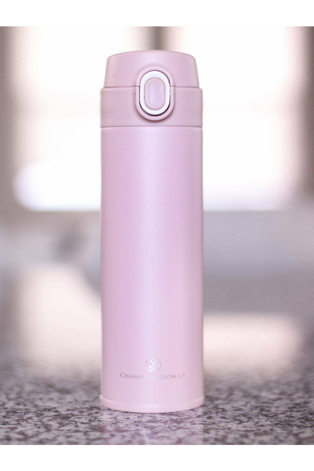 Stainless Steel Pop Top Thermos Bottle - NinaDoesTheMost